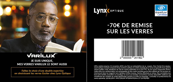 L INNOVATION AU SERVICE DE NOTRE VISION Lynx optique